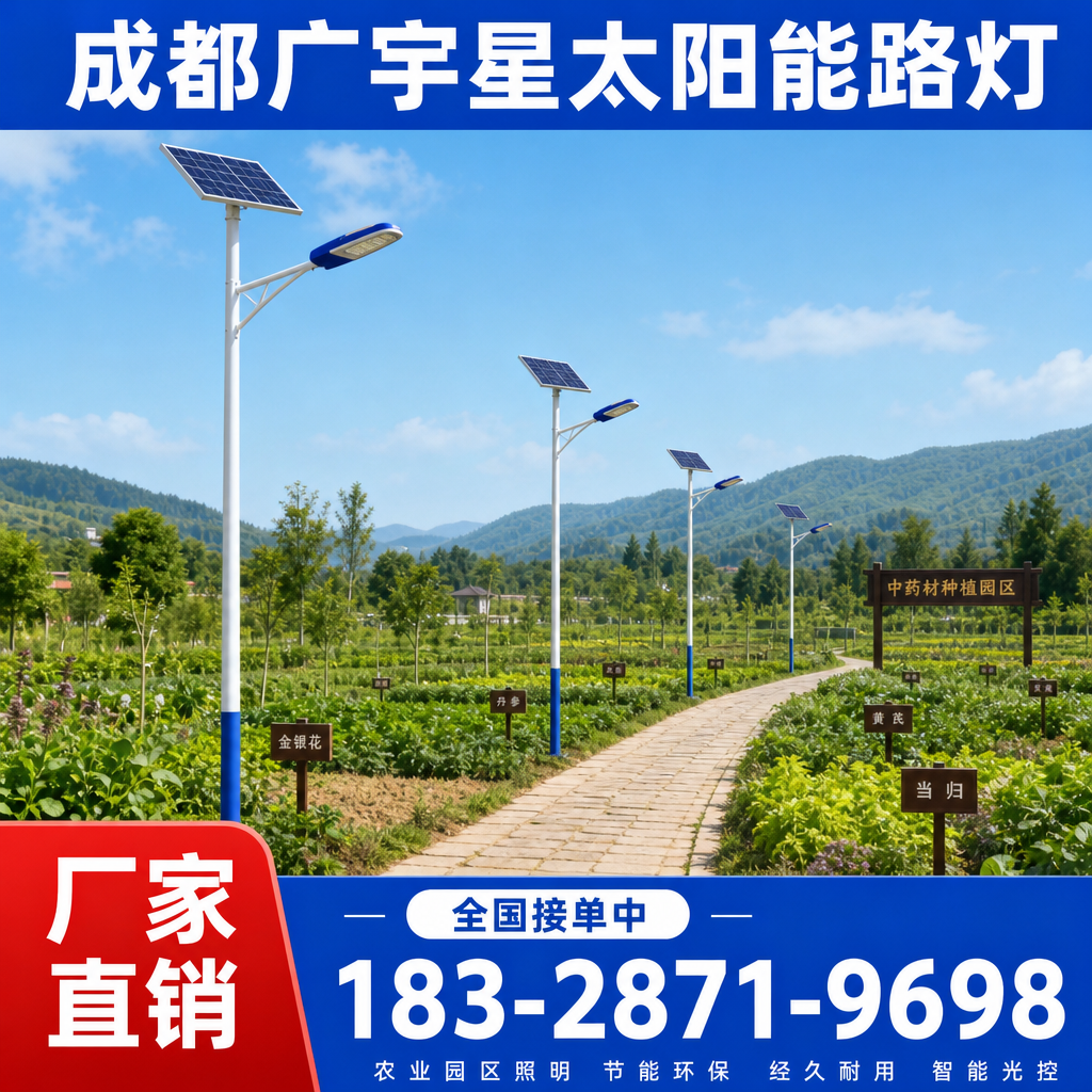 贵州某新农村亮化示范项目