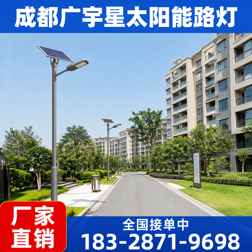 重庆某区LED市电路灯改造项目